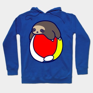 Beach Ball Sloth Hoodie